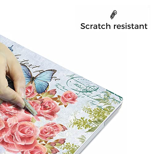 Laptop Skin Sticker,13.3 14 15 15.4 15.6 inch Laptop Skins,Universal Vinyl Decal,Dustproof Scratch Resistant Reusable Cover Protector with Free 2 Wrist Pads (Butterfly 3) - color: Butterfly 3