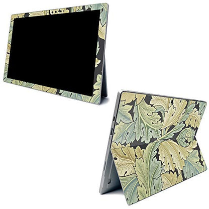 MightySkins Skin for Microsoft Surface Pro 7 - Acanthus | Protective, Durable, and Unique Vinyl Decal Wrap Cover | Easy to Apply, Remove, and Change Styles | Made in The USA - color: Acanthus