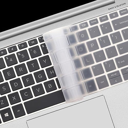Keyboard Cover for HP EliteBook 840 G9 G10 G11 14 inch, EliteBook 830 835 840 1040 G9 G10 13.3 14 inch Laptop Accessories Keyboard Protective Skin (Not fit 840 845 1040 G8 G7 G6 G5 G4 G3)-Clear - color: Clear