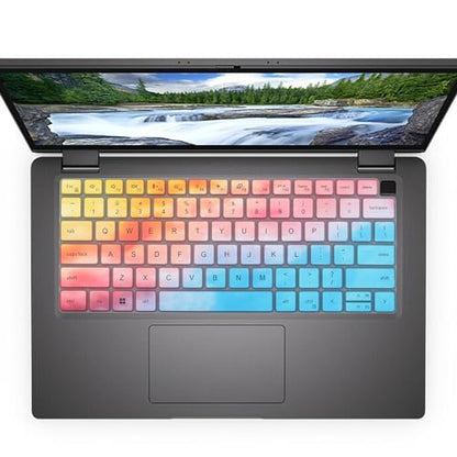 Keyboard Cover for 14 inch Dell Latitude 7410 7420 7430 7440 Notebook, Dell Latitude 5440 5431 5430 5420 3440 14"/Dell Latitude 7520 15.6"/Dell Latitude 9000 9420 9430 9510 9520 Keyboard Skin-Dazzling - color: Dazzling