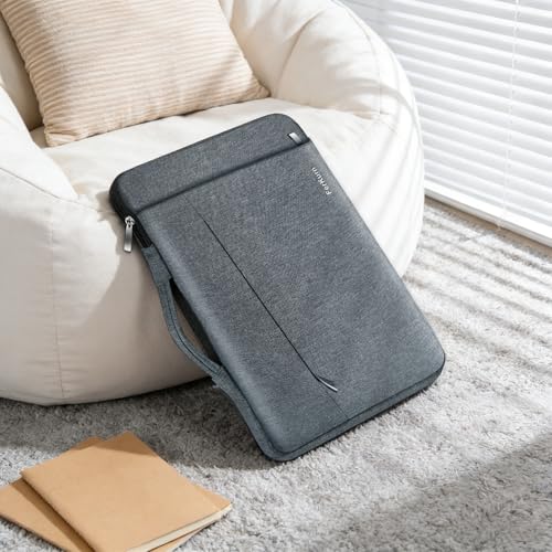 Ferkurn Laptop Case Sleeve for Men Women Chromebook Case Compatible with MacBook Air/Pro Lenovo Surface HP Dell ASUS Acer, 14 inch, Gray - color: Gray, size: 14 inch