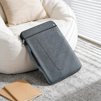 Ferkurn Laptop Case Sleeve for Men Women Chromebook Case Compatible with MacBook Air/Pro Lenovo Surface HP Dell ASUS Acer, 11.6 inch, Gray - color: Gray, size: 11.6 inch