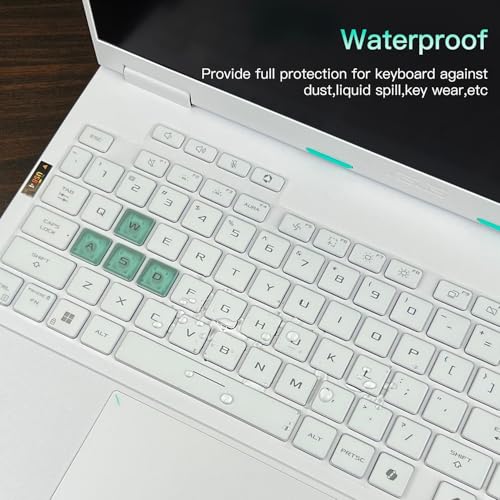 CaseBuy Ultra Thin Keyboard Cover for ASUS TUF Gaming 16" F16(2025) FX608 FX608JH FX608JMR FX608JP FX608LP FX608LM/TUF Gaming 18 A18(2025) FA808UM FA808UH Laptop(NOT for A16 FA607 F16 FX607JV FX607VU)