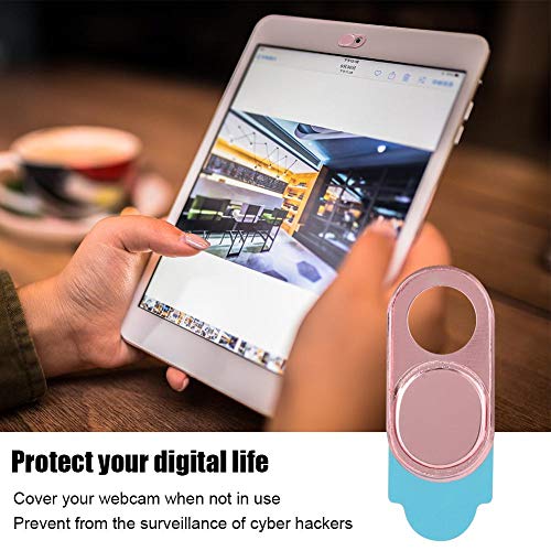 ASHATA 3pcs Metal Camera Lens , Ultra Thin Camera Cover Webcam Cover Blocker Slider for Smartphone Tablet Desktop Laptop ()