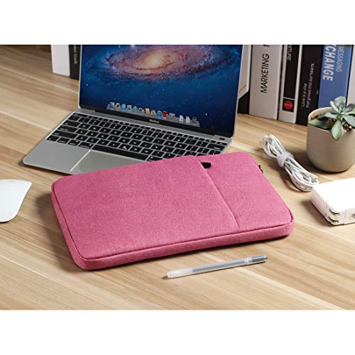NIDOO 13-14 inch Laptop Sleeve Case Protective Computer Cover for 14" MacBook Pro M5 M4/ 14.4" Surface Laptop Studio / 14" Lenovo IdeaPad 5i Gen 9 / ThinkPad X1 Carbon/ P14s T14 E14 HP Dell Acer - color: Red, size: 13-14 Inch / Surface Laptop Studio