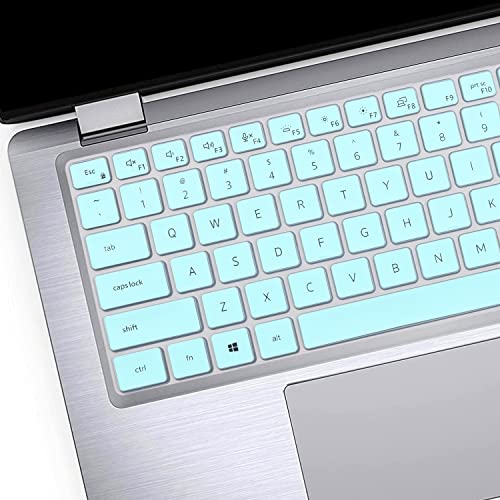 Keyboard Cover for Dell Latitude 14" 7450 7440 7430 7420 7410, Latitude 3440 5440 5430 5431 5420 14", Latitude 7520 15.6" Latitude 9000 9510 9520 9420 9430 Keyboard Protective Cover-HotBlue - color: Hotblue