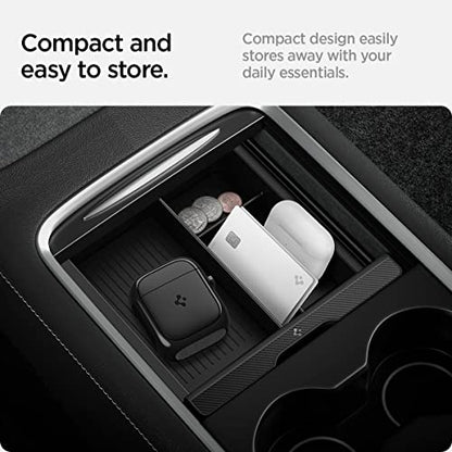 ﻿Spigen EZ Slide & Brush Screen Cleaner for Tesla Model Y 2025/26 (Juniper) & 3/Y/S/X/Cybertruck and Screens, Phones, Laptops, Tablets (Extra Microfiber Pad Included) [Black] | Tesla Model Y 2025/26 (Juniper) & 3/Y/S/X/Cybertruck and Screens, Phones, Lap