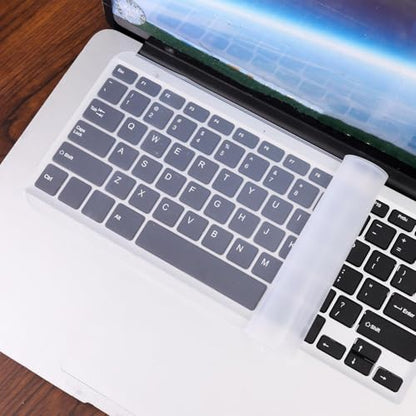 2Pcs 12.2 inch Universal Keyboard Cover for Laptop Notebook PC Keyboard Anti Dust Soft Silicone Protective Clear Film Guard - color: 12.2inches