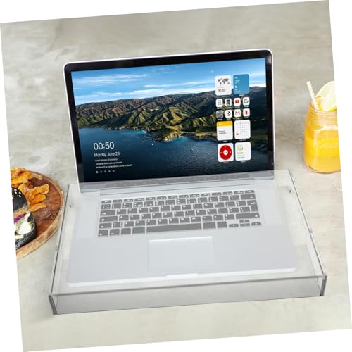 Transparent Keyboard Protector Cover 15.74X10.43X1.57In Waterproof Acrylic Keyboard Dust Cover Versatile Protective Case for Laptop and Mechanical Keyboards - size: 40.00X26.50X4.00CM