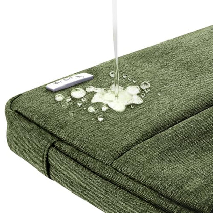 Voova Laptop Sleeve Carrying Case 14 15 Inch Compatible with MacBook Air 15 M2/M3/M4 2022-2025, MacBook Pro 15, Hp Chromebook 14, Waterproof Slim Computer Cover Bag,Army Green - color: Army Green, size: 14-15 Inch