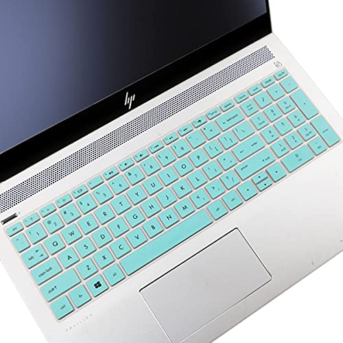 Keyboard Cover for HP Laptop 15-dy 15-db/da/dw 15-dy 15-dy2073dx 15-dy2034nr 15-dy0025tg 15-dy0027ds 15-dy2152wm 15-dy2005tg 15-dy2046n 15-dy2075tg 15-dy2073dx 15-dy2024nr 15-dy1036nr 15-dy1043dx - color: Hotblue