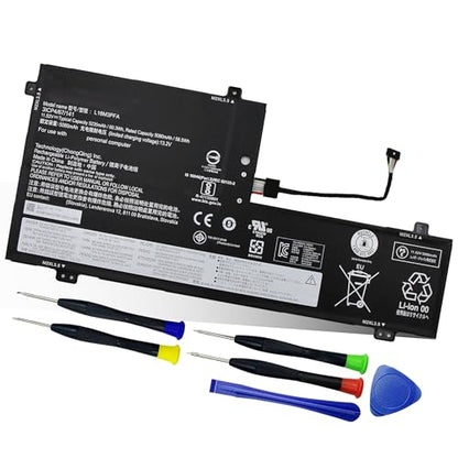 L18M3PFA L18D3PF2 Battery Replacement for Lenovo Yoga C740-15IML C740-15 C740-15IML-81TD 81TD0040GE 81TD003YGE 81TD004GGE Series Notebook 5B10T83740 5B10W67258 60.3Wh 3-Cell - size: 11.79*6.28*0.19 IN L18M3PFA