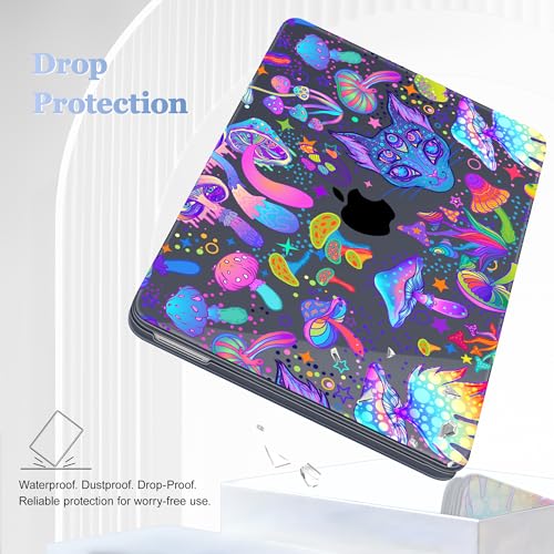 Tuiklol for 2026 MacBook Neo 13 Inch A18 Pro Chip Case, (Model A3404) Anti-Scratch Anti-Drop Slim Hard PC Shell Case with Shockproof Protective MacBook Neo Laptop Cover, Magic Mushrooms - color: Magic mushrooms