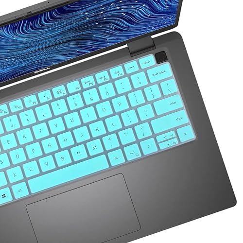 Keyboard Cover for Dell Latitude 3000 3340 13.3"(2023), Dell Latitude 5320 5330 5340 5350 13.3, Dell Latitude 7320 7330 7340 7350 13.3", Dell Latitude 7340 13.3" Laptop Keyboard Skin-HotBlue - color: HotBlue