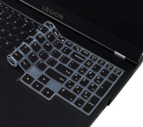 Keyboard Cover for Lenovo Legion Pro 5 5i 7 7i (Gen 8/9) 16" / Legion Pro 9i Gen 9 16/Legion 9 16IRX9/Legion Slim 7 7i(Gen9/Gen 8/7/6) 15.6, Legion 5 5i 5p 5pi 7i 15.6 17.3 / LOQ 15.6" 16"-Black - color: Black