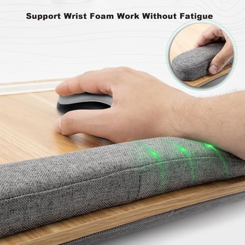 Laptop Stand for Sofa,Portable Lap Laptop Desk with Pillow Cushion, with Anti-Slip Strip & Storage Function, Laptop Desk Built In Slot Mouse Pad Wrist Pad for Computer,Easy to carry on the go ( Size :