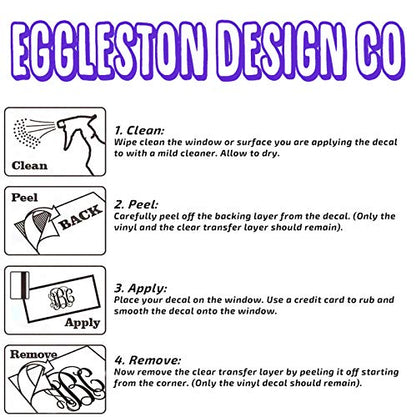 Personalized Custom Font Name Decal Sticker Compatible with Tumbler Cups, Laptop, Phones, RV, Boats, Helmets, Hardhats, Notebooks, and Vehicles (Glitter Colors Available)