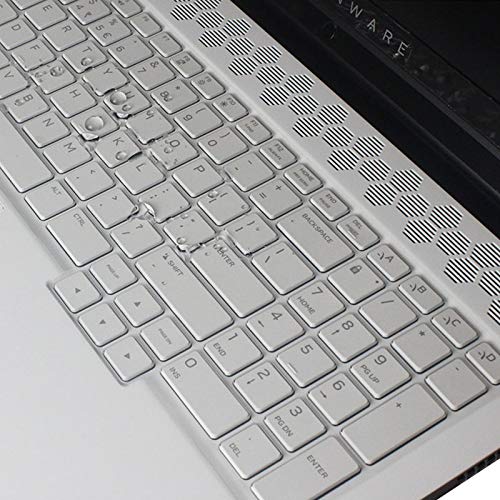 Keyboard Cover for Dell Alienware M17 R4 R3 R2 Gaming Laptop, Dell G7 17 7700 Gaming Laptop (Not fit for Dell Alienware 17 R5/Old Alienware M17/Alienware M17 R4 Cherry)-TPU