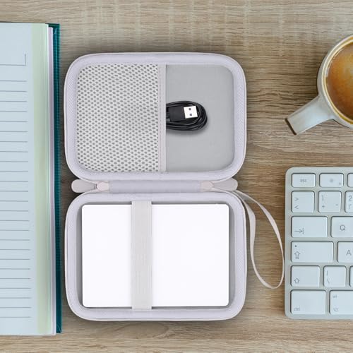 co2CREA Hard Travel Case Replacement for Apple Magic Trackpad (White Case) - color: White Case