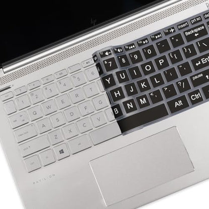 Bold Keyboard Cover for HP Laptop 14" 14-dq 14-cf/fq 14t-dq300/dq200 14-dq0052dx 14-dq5043cl 14-dq2078wm 14-dq0055dx 14-dq0002dx 14-dq1040wm 14-dq0057nr 14-dq2053cl dq1059wm dq1035cl dq0011dx - color: BK