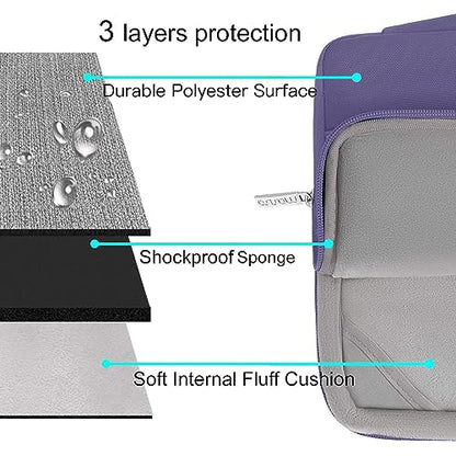 MOSISO Compatible with MacBook Air 13 inch Case M5 2026 M4 2025 M3 M2 2024-2022 A3449 A3240 A3113 A2681,Hard Shell&Sleeve Bag&Keyboard Skin&Webcam Cover&ScreenFilm for MacBook Air 13.6,Imperial Purple - color: Imperial Purple