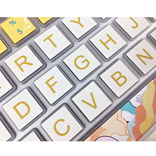 Silicon Keyboard Cover for 11.6" Lenovo Chromebook C330 C340, Flex 11, 100e 300e 500e N20 N21 N22 N23, 14" N42 N42-20, Little Flower - color: Little Flower