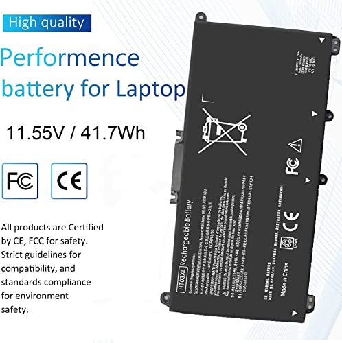 HT03XL Battery for HP Laptop Battery L11119-855 HP Battery for HP 17-by 17-CA 15-DA 15-DB 15-DW 15-CS 15-DY 14-CE 14-CF 14-DF 14-DH 14-DQ 15-CS0053CL 15-DW0033NR 15-DA0014DX 17-BY0061ST HT03041XL - size: 7.35 x 3.5 x 0.25 inches HTO3XL BATTERY
