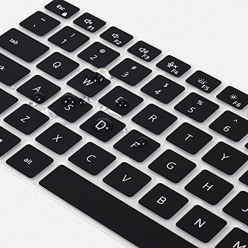 Keyboard Cover for Dell Latitude 3440 5440 5430 5431 5420 14", Dell Latitude 14" 7440 7430 7420 7410, Dell Latitude 14" 9420 9430, Dell Latitude 9520 9510 7520 15.6" Keyboard Skin Protector, Black - color: Black