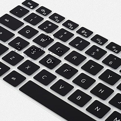Keyboard Cover for Dell Latitude 3440 5440 5430 5431 5420 14", Dell Latitude 14" 7440 7430 7420 7410, Dell Latitude 14" 9420 9430, Dell Latitude 9520 9510 7520 15.6" Keyboard Skin Protector, Black - color: Black
