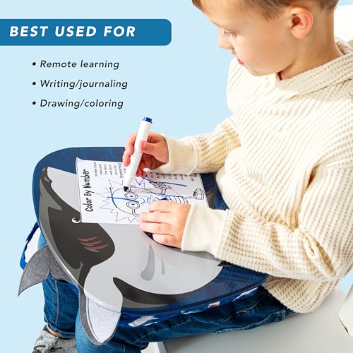 LAPGEAR Lap Pets Lap Desk - Shark, Fits 11.6” Laptops - color: Shark