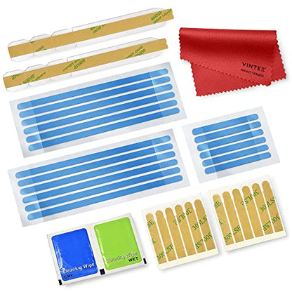 Privacy Screen Adhesive Tabs and Strips for Computer Monitors and Laptops - Replacement kit - size: [1 Pack] Replacement Kit