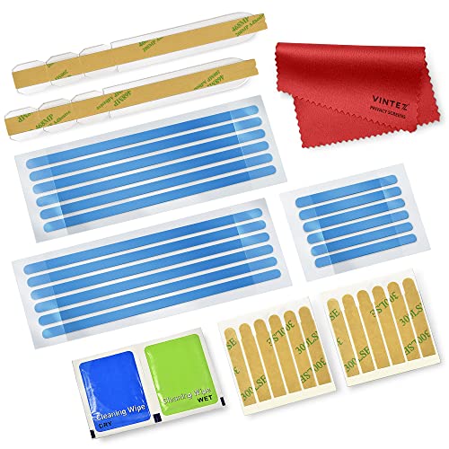 Privacy Screen Adhesive Tabs and Strips for Computer Monitors and Laptops - Replacement kit - size: [1 Pack] Replacement Kit