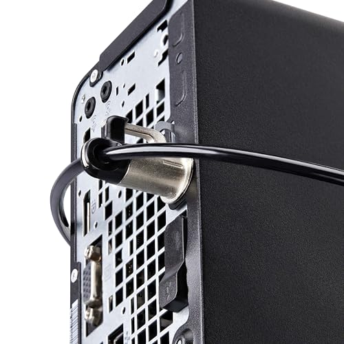 StarTech Laptop/Desktop & Peripheral Lock Kit, 10ft (3m) Steel Cable, TAA | K-Slot, Theft-Deterring Security Lock, 3x Devices, 3M4-DESK-LOCKING-KIT - style: Peripherals Locking Kit