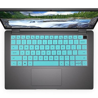 Keyboard Cover for Dell Latitude 14" 7450 7440 7430 7420 7410 3450 3440 5450 5440 5431 5430 5420, Latitude 15.6 7520 9510 9520, Latitude 9420 9430, Latitude 16 7650 7640 Keyboard Skin-HotBlue - color: HotBlue