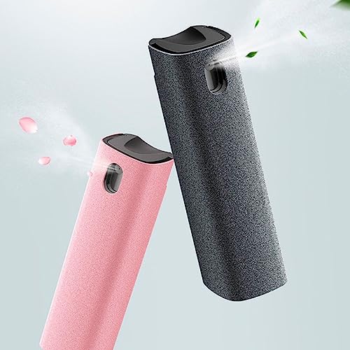4PCS Screen Cleaner Touchscreen Mist Spray, Portable Reusable Fingerprint-Proof Spray Bottle for Phone/Laptop/Tablet/Monitor/Car Screen