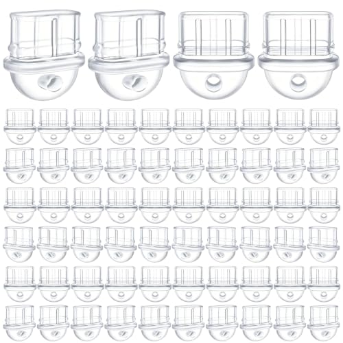 100Pcs White Anti Dust Silicone Type C Charging Port, Clear USB C Dust Plug