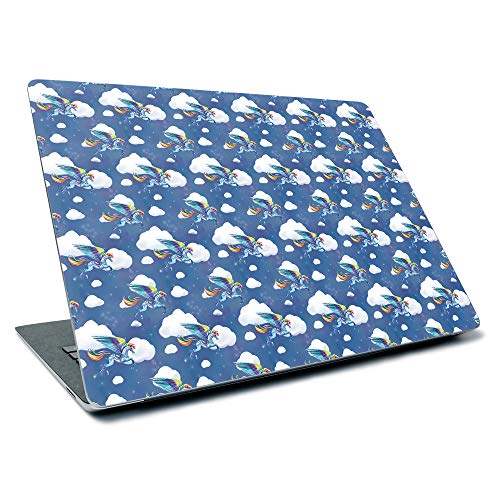 MightySkins Skin for Microsoft Surface Laptop 3 13.5" (2019) - Rainbow Pegasus | Protective, Durable, and Unique Vinyl Decal Wrap Cover | Easy to Apply, Remove, and Change Styles | Made in The USA - color: Rainbow Pegasus