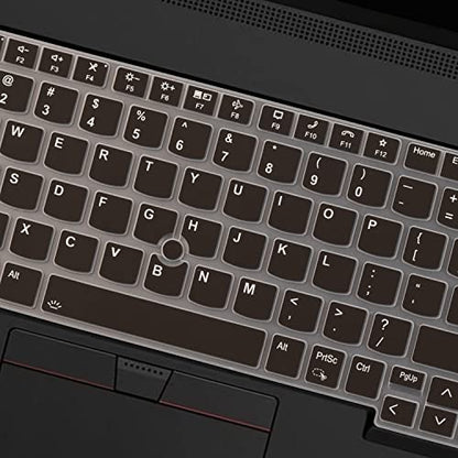 Keyboard Cover for Lenovo ThinkPad E16 L16 P16 P16v (Gen 2/Gen 1) / T16 P16s (Gen 3/Gen 2/Gen 1) 16 inch, Thinkpad L15 Gen 4/3 15.6 inch(Not Fit Thinkpad Z16, L15 Gen 2/1)-Black - color: Black