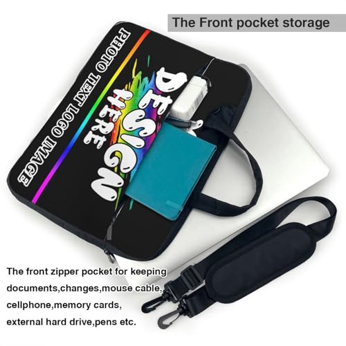 Custom Laptop Bag With Your Text Logo Photo personalized computer bag Design Your Own Customized laptop tote bag