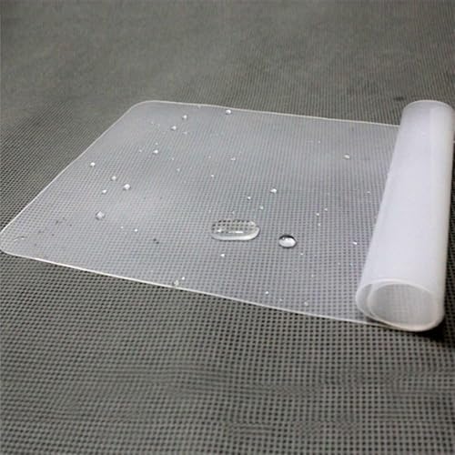 Laptop Keyboard Protective Film Universal Silicone Gel Waterproof Clear Dustproof 10-17inch(M) - color: M