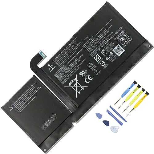 MULS 96BTA016H DYNC01 Laptop Battery for Microsoft Surface Pro 8 1983 1982 | 96BTA015H 11.38V 4414mAh 50.2Wh with Tools, Perfect Compatibility, Extended runtime, Multi-Protection Safety