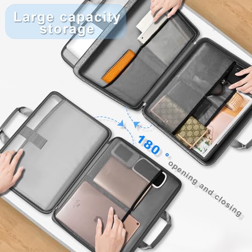 ZINZ Expandable Laptop Case 15.6 Inch Sleeve, Protective Carrying Case Compatible with MacBook Neo 16", MacBook Pro 16"/15.4", Dell XPS 16" and Most 15" 15.6" 16" Notebook，G01DG01 - color: G01dg01, size: 15-16"