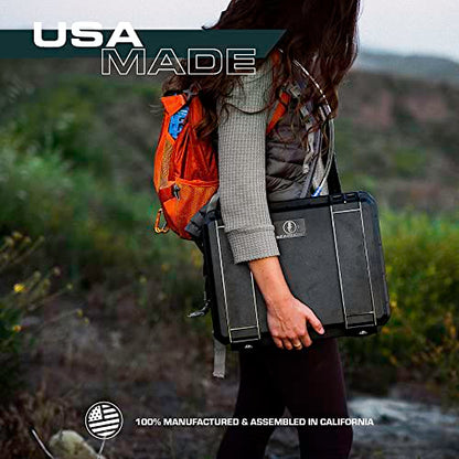 Seahorse Protective Equipment Cases 85 Laptop Micro Case 85BK: 85 Laptop Micro Case Black, One Size - color: Black