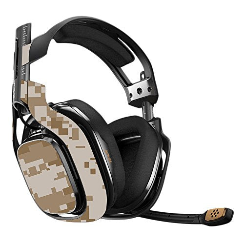 MightySkins Skin Compatible with Astro A40 3rd Generation Gaming Headset - Desert Camo Protective, Durable, and Unique Vinyl Decal wrap Cover Easy to Apply, Remove, and Change Styles Made in The USA - color: Desert Camo