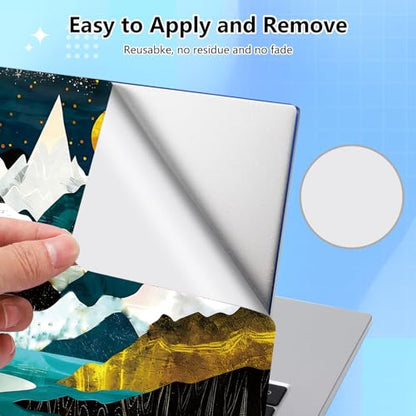 Universal Laptop Skin Sticker Decal for 11.6”12" 13" 13.3" 14" 15" 15.4" 15.6" Reusable Waterproof Scratch-Scratch Resistant Protective Vinyl Laptop Notebook Skin Stickers - Moon Mountain - color: Moon Mountain