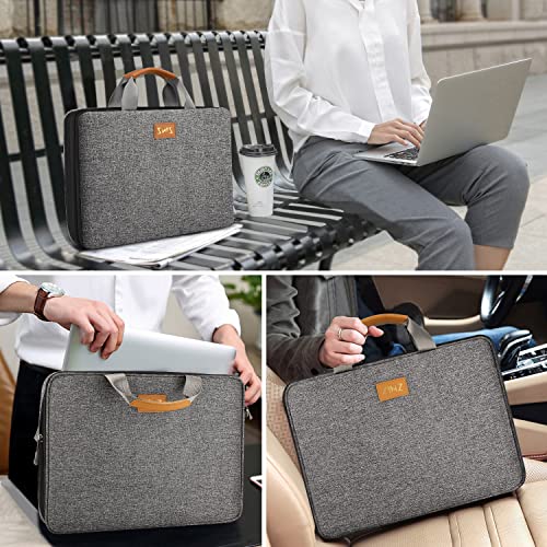 ZINZ Expandable Laptop Case 13-13.3-14 Sleeve Compatible with MacBook Pro/Neo 14" M5/M4/M3/M2/M1, MacBook Air/Pro 13", XPS 13/14, Surface Book/Laptop 13.5" and Most 13-14 inch Notebooks，G01BK01 - color: G01bk01, size: 13-14"