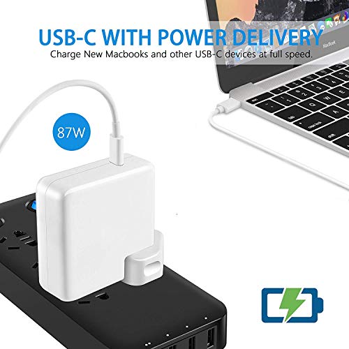 Mac AC Power Charger Adapter United Kingdom Wall Plug Duckhead, Seoyo Converter Travel Charger UK Standard Adapter Compatible with MacBook Air/Mac iBook/iPhone/iPod (1 - Pack)
