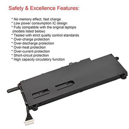 Fancy Buying PL02XL 751681-421 Laptop Replacement Battery for Hp Pavilion 11-n X360 Series 751875-001 751681-231 HSTNN-LB6B HSTNN-DB6B TPN-C115(7.6V 29Wh) - size: 8.14*2.44*0.82inch