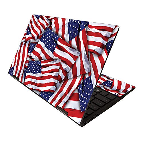 MightySkins Skin for HP Envy x360 13" (2020) - Patriot | Protective, Durable, and Unique Vinyl Decal wrap Cover | Easy to Apply, Remove, and Change Styles | Made in The USA - color: Patriot