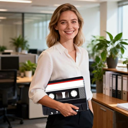 Universal Laptop Skin Sticker Decal for 11.6”12" 13" 13.3" 14" 15" 15.4" 15.6" Reusable Waterproof Scratch-Scratch Resistant Protective Vinyl Laptop Notebook Skin Stickers - Audio Cassette Tape - color: Audio Cassette Tape